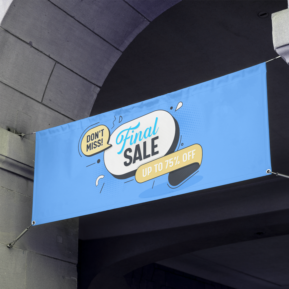 13 oz Matte Vinyl Banner